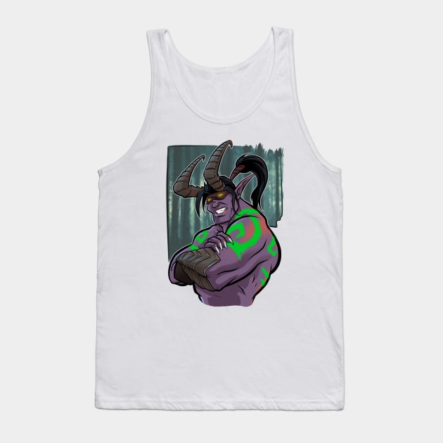 Illidan Tank Top by jpowersart